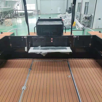 11 м розкішна яхта кают -крейсер для задоволення для сімейного відпочинку з алюмінієвим рибальським човном