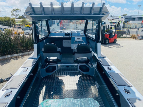 6m Speed ​​Easy Craft Aluminium Vissersboot met hut