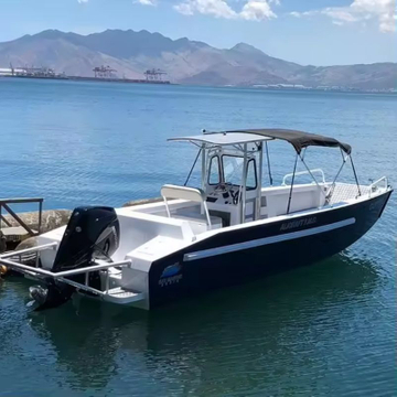 7,9 m Small V Bottom en aluminium Barges de cargaison d'atterrissage